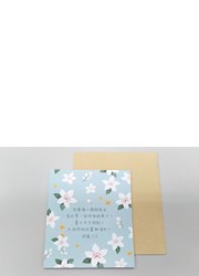 小禮卡/JSC-A-003/油桐花